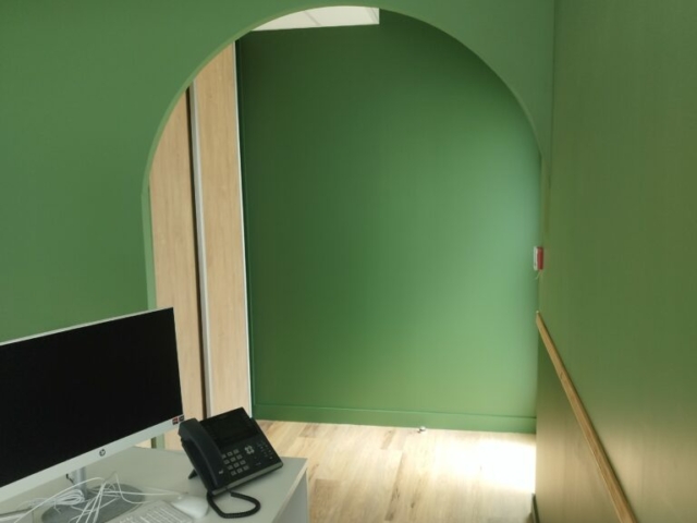 Atelier de Thomas - Création d'arche, peinture